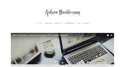 Desktop Screenshot of gibsonbookkeeping.com